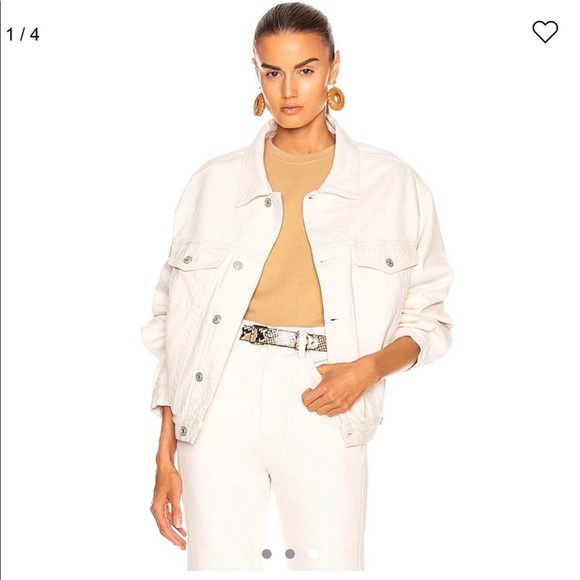 Agolde Jackets & Blazers - AGOLDE BNWT Off-White Denim Charli Jacket